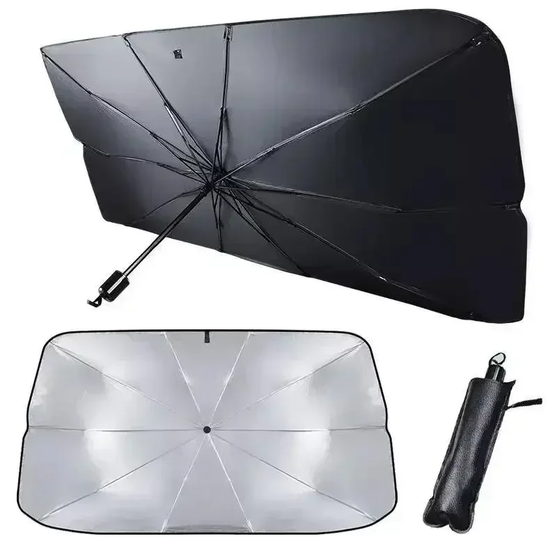 Multi Purpose Convenient Folda - Car Sunshade Windshield Umbrella Foldable 评论和价格