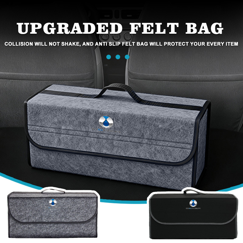For Denza Foldable Felt Car Tr - Car Trunk Organizer Foldable Storage Box 评论和价格