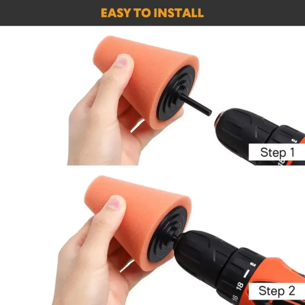 Car Drill Polishing Sponge Pad - Car Care 评论和价格
