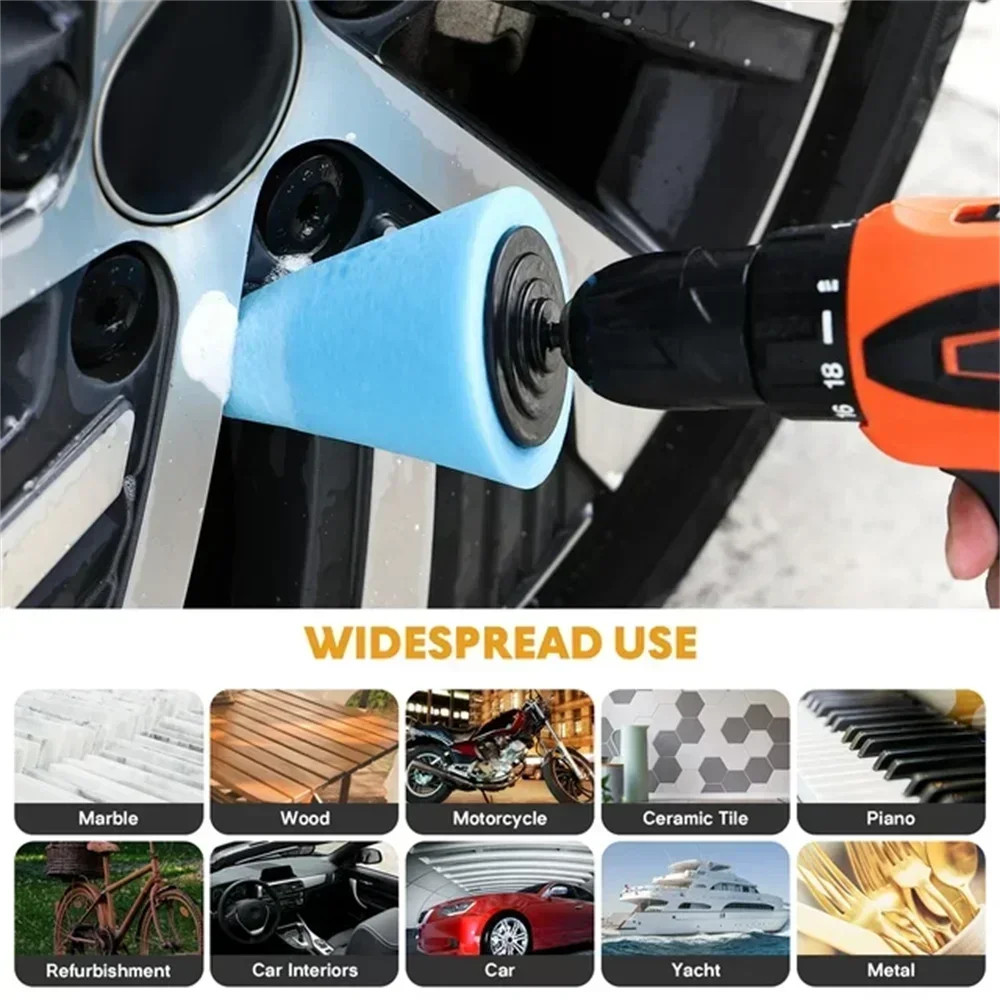 Car Drill Polishing Sponge Pad - Car Care 评论和价格
